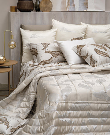 BLUMARINE Double Quilted Bedspread - Light
