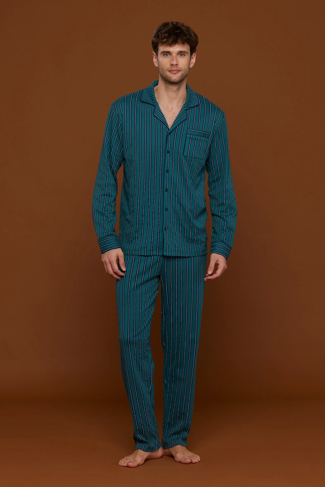 Warm cotton men's pajamas WE BY NIGHT - Chico