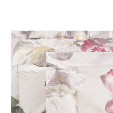 MIRABELLO Double Percale Duvet Cover Set - Vanity Flowers