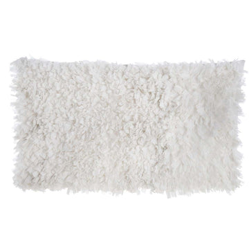 BLANC MARICLO' Rectangular Carpet - Soft Neige 