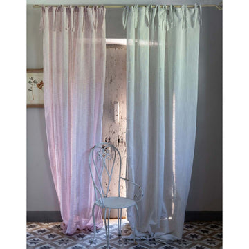 Wall Curtain with Laces Blanc Mariclò - Sorbet