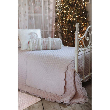 Coperta Fondo Letto Boutis BLANC MARICLO - Romantic Soul