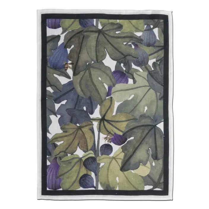 Pure linen tea towel TUSCAN WEAVING - Ficus