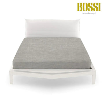 BOSSI Yarn Dyed Fitted Sheet - Melange