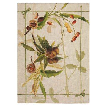 Pure Linen Tea Towel TUSCAN WEAVING - Arborea Castagna
