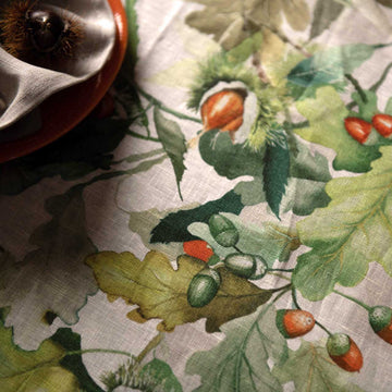 Pure Cotton Tablecloth TUSCAN WEAVING - Ballotte