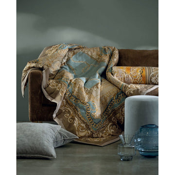 SVAD DONDI Quilted Cotton Bedspread - Tiffany Light Blue 
