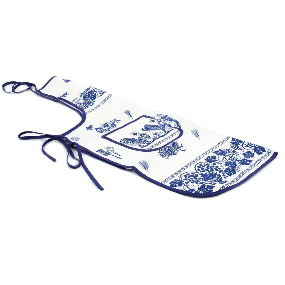 Apron with Bib Romagnola Print