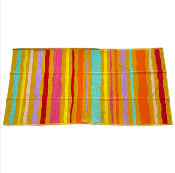 WE AT NIGHT Beach Towel - Velor Striped 