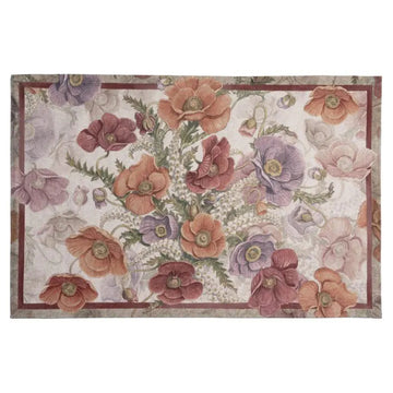 Recycled Polyester Rug TESSITURA TOSCANA - TipTap Poppy