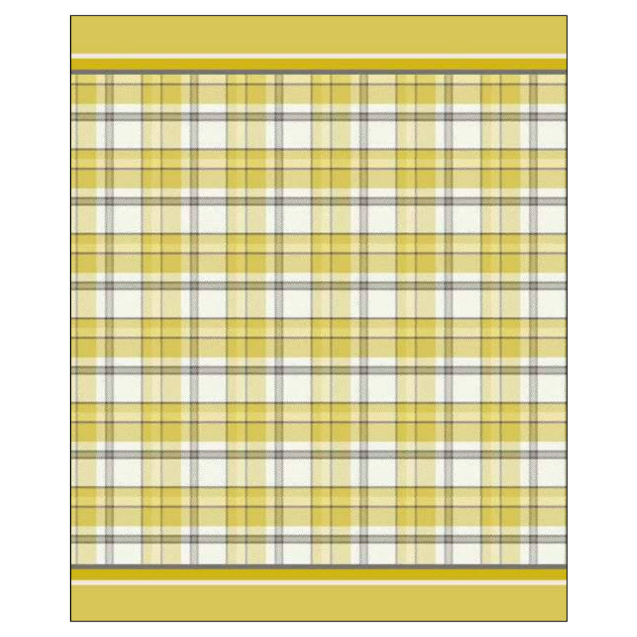 Plaid in Pile Flannel CASA ANVERSA - Ambra Scozzese