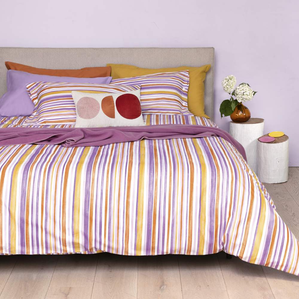 FAZZINI Cotton Duvet Cover Set - Tobago