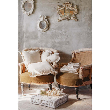 Chair Cushion Cover with Gala Blanc Mariclò - Infinity Beige