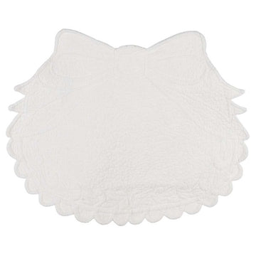 American Quilted Placemat BLANC MARICLO' - Bow