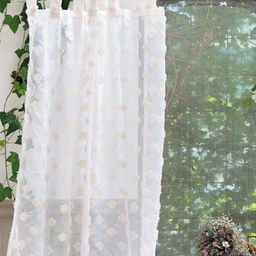 BLANC MARICLO' Tulle Curtain - Irrational Love