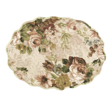 BLANC MARICLO' American Oval Placemat - Fresco 