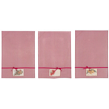BLANC MARICLO' Cotton Tea Towel - Christmas