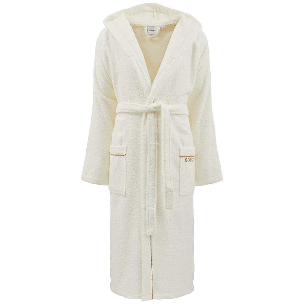 BORBONESE Unisex Terry Bathrobe - Fine OP