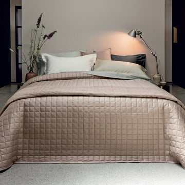 FAZZINI Double Satin Quilted Bedspread - Trecento