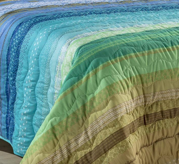 CALEFFI Quilted Microfibre Bedspread - Decor