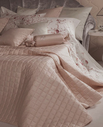 Quilted Bedspread in Cotton Satin BLUMARINE - Lory