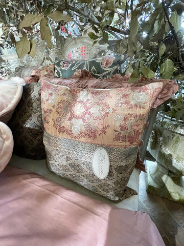 BLANC MARICLO' Furnishing Cushion - Vintage Chic Collection