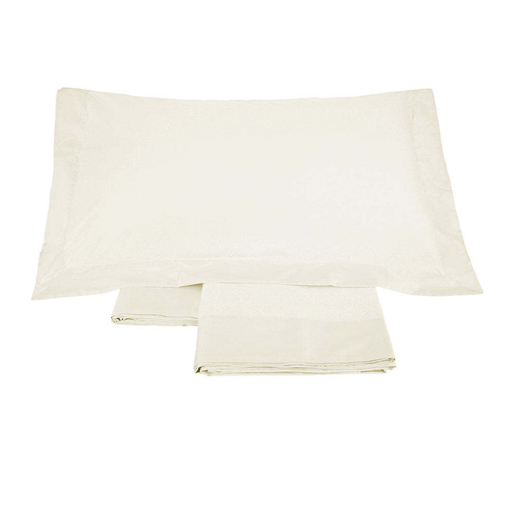 BORBONESE Jacquard Satin Sheet Set Borbonissima