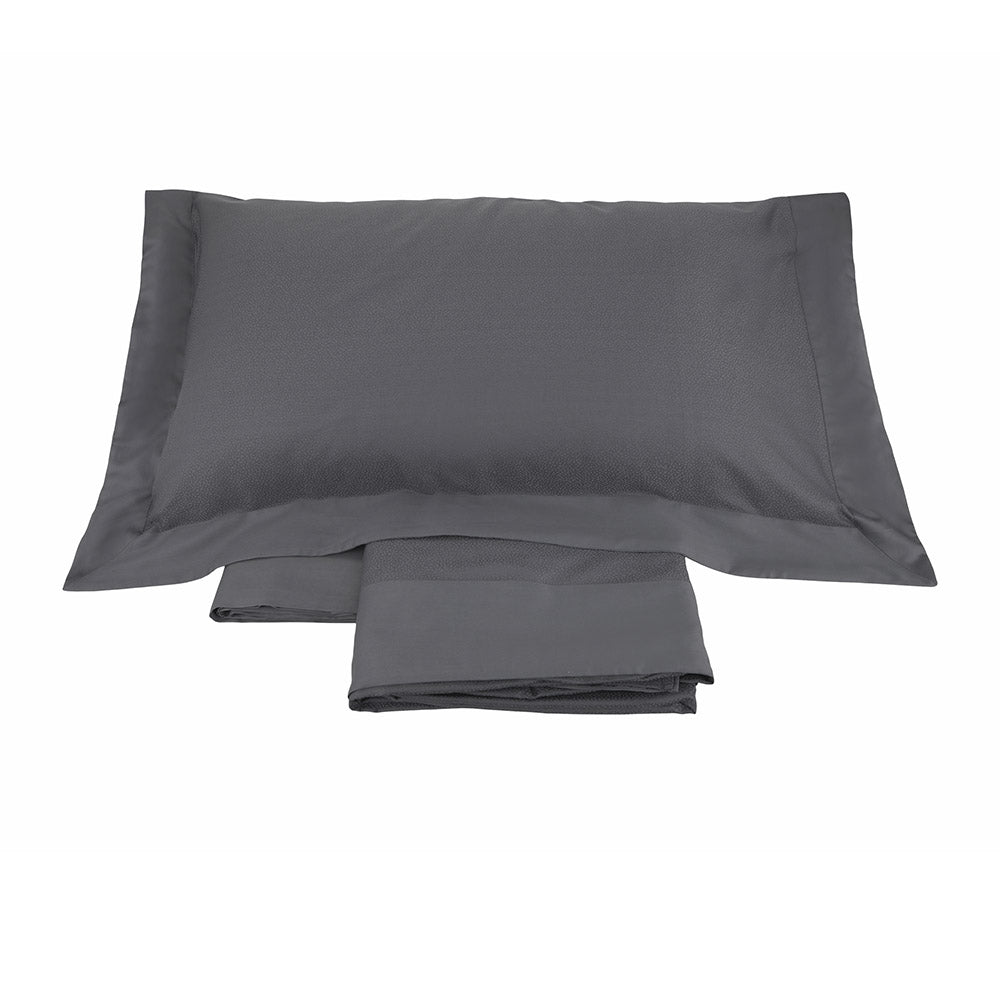 BORBONESE Jacquard Satin Sheet Set - Borbonissima