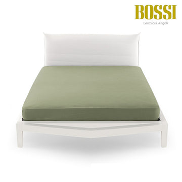 BOSSI Percale Fitted Sheet - Bossangolo