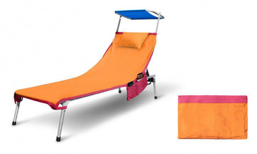 Beach Towel Microfibre Bedspread - Comfortable Solid Color with Contrasting Edge
