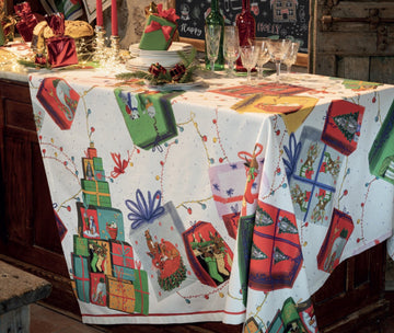 Pure Cotton Tablecloth TUSCAN WEAVING - Sweet Fox 