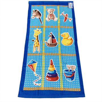 KINDER cotton terry beach towel - Toys