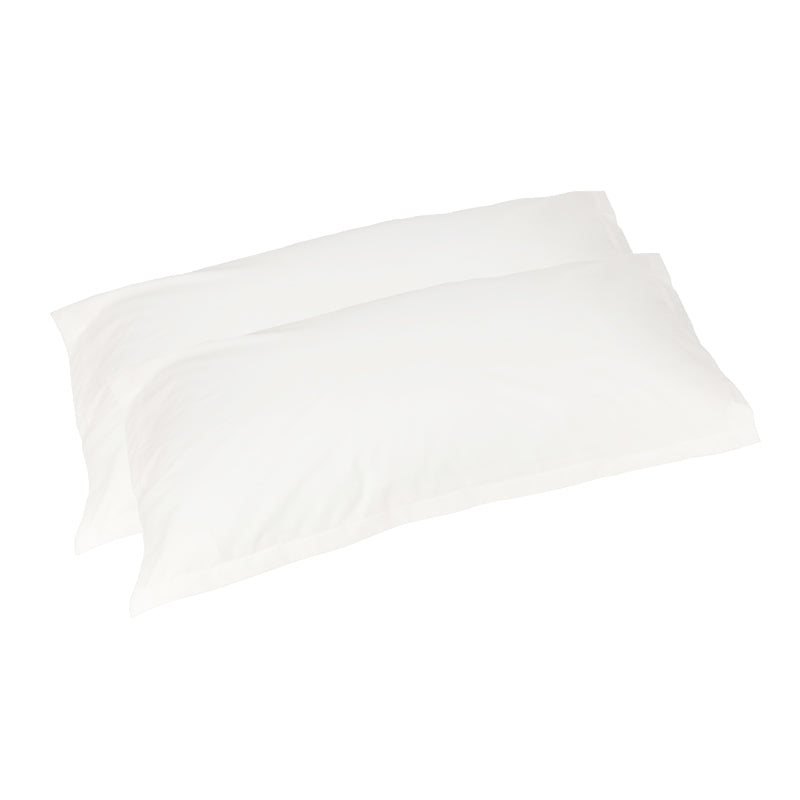 Pair of FAZZINI Cotton Percale Pillowcases - Arianna