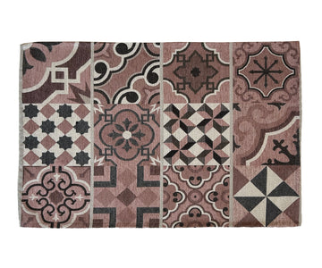 Handcrafted non-slip furnishing carpet - Cementine