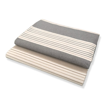 Miros Cotton Furnishing Cover - Stripes