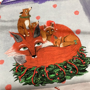 Pure Cotton Tablecloth TUSCAN WEAVING - Sweet Fox 