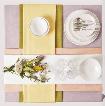 MAISON SUCRÈE Plain Color Stain Resistant Tablecloth - Korin