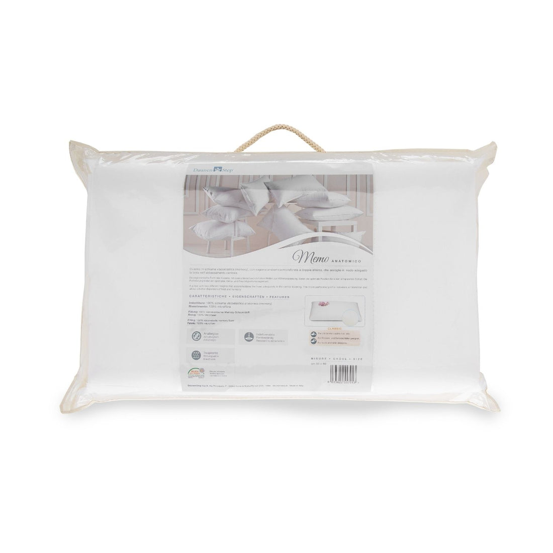 DAUNENSTEP Anatomical Pillow - Anatomical Memo 