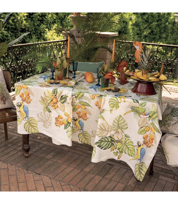Pure hemp tablecloth TUSCAN WEAVING - Ara