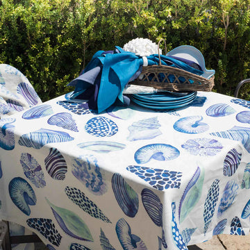 Pure linen tablecloth TUSCAN WEAVING - Cyprea