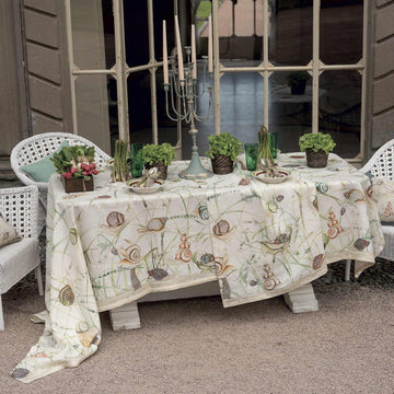 Pure Linen Tablecloth TUSCAN WEAVING - Filoderba