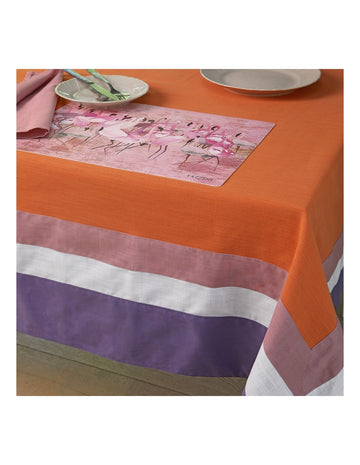 FAZZINI Pure Cotton Slub Tablecloth - Kubric 