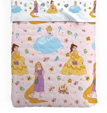 CALEFFI Single Quilted Cotton Bedspread - Princess