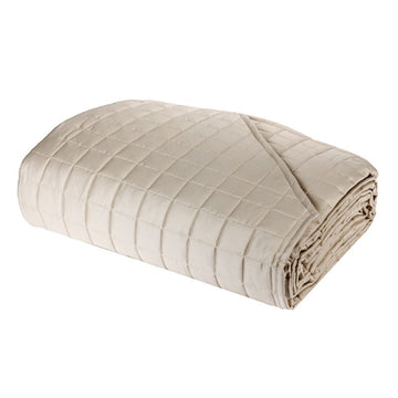 FAZZINI Double Satin Quilted Bedspread - Trecento